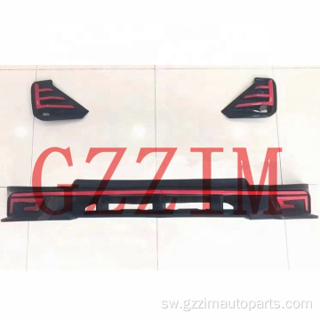 Hilux Revo 2021+ Mlinzi wa mdomo wa mbele na taa